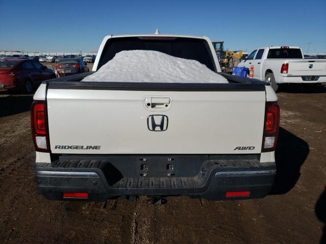 5FPYK3F76KB030862 - 2019 HONDA RIDGELINE RTL WHITE photo 6