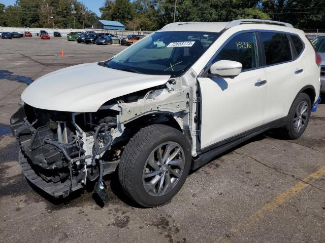 5N1AT2MTXFC795041 - 2015 NISSAN ROGUE S WHITE photo 1