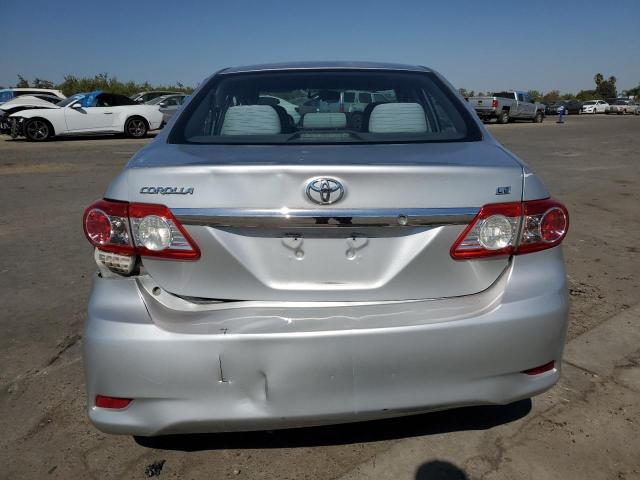 5YFBU4EE7DP155388 - 2013 TOYOTA COROLLA BASE SILVER photo 6