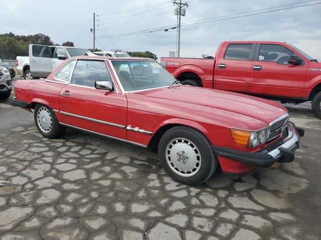 WDBBA48D3JA076388 - 1988 MERCEDES-BENZ 560 SL RED photo 4