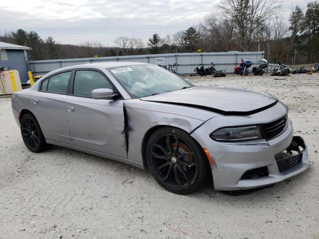 2C3CDXHG3JH133297 - 2018 DODGE CHARGER SXT PLUS SILVER photo 4