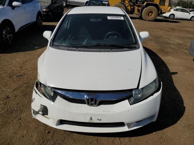 2HGFA16619H338428 - 2009 HONDA CIVIC LX-S 白色 照片 5
