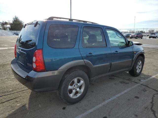 4F2YZ94165KM04674 - 2005 MAZDA TRIBUTE S BLUE photo 3