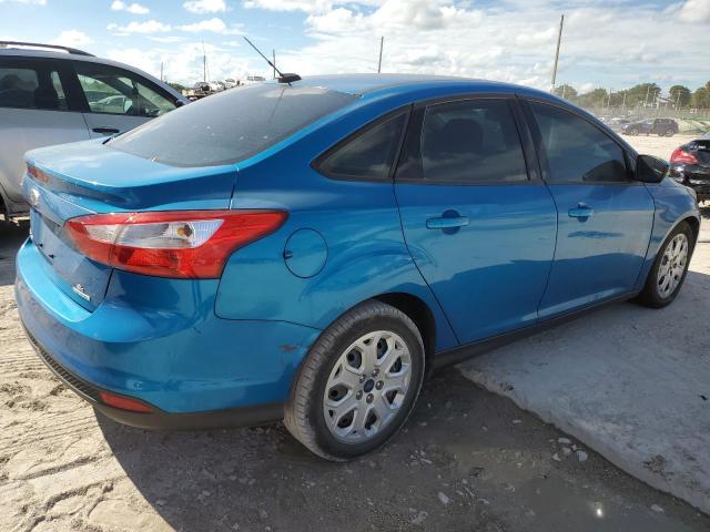 1FADP3F25EL378673 - 2014 FORD FOCUS SE BLUE photo 3