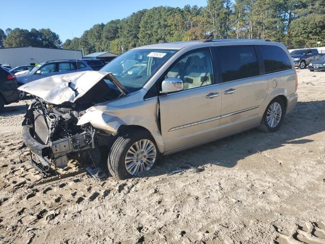 2C4RC1GG4ER133476 - 2014 CHRYSLER TOWN & COU LIMITED BEIGE photo 1