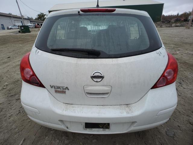 3N1BC13E98L381572 - 2008 NISSAN VERSA S WHITE photo 6