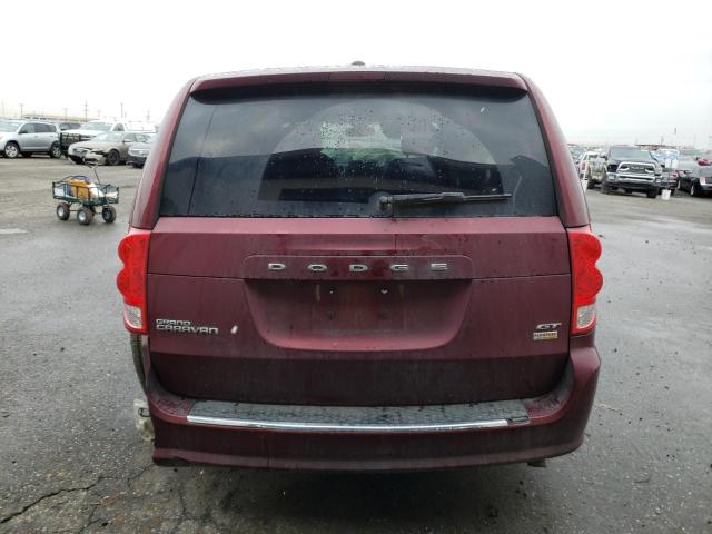 2C4RDGEG3KR538050 - 2019 DODGE GRAND CARA GT MAROON photo 6