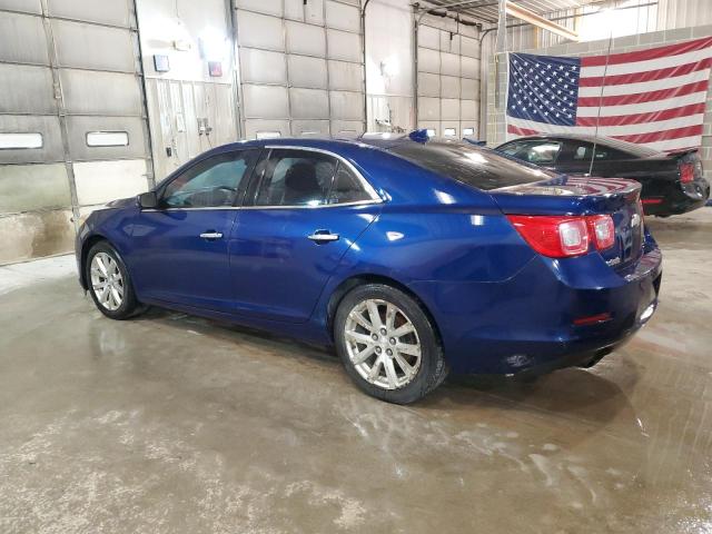 1G11H5SAXDU120900 - 2013 CHEVROLET MALIBU LTZ ლურჯი ფოტო 2