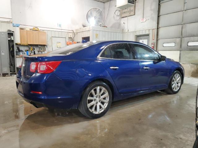 1G11H5SAXDU120900 - 2013 CHEVROLET MALIBU LTZ ლურჯი ფოტო 3
