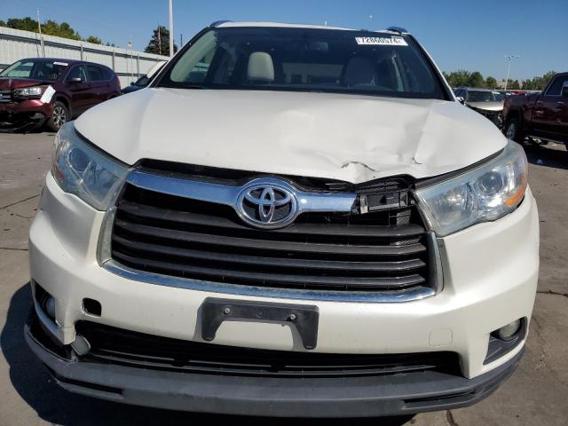 5TDJKRFHXES043975 - 2014 TOYOTA HIGHLANDER XLE Ağ foto 5
