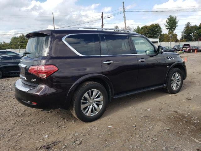 JN8AZ2NF1G9613127 - 2016 INFINITI QX80 BURGUNDY photo 3