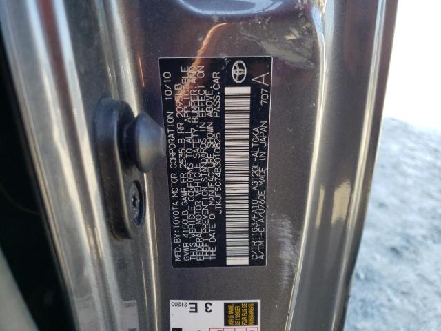 JTKJF5C74B3010825 - 2011 TOYOTA SCION TC Boz foto 12