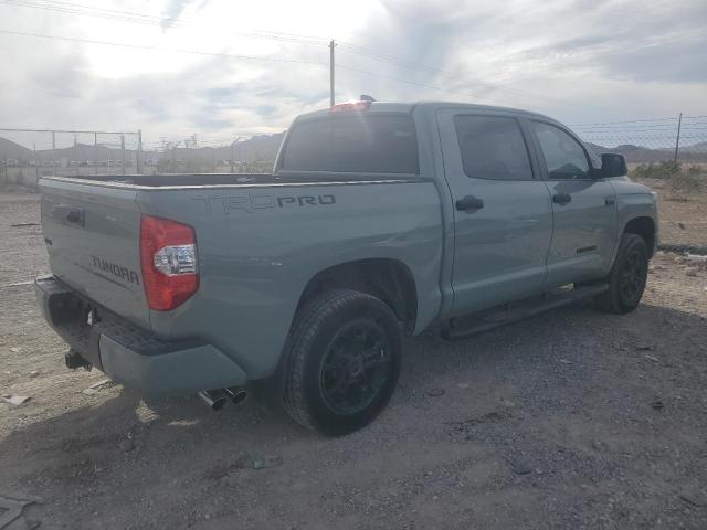 5TFDY5F1XMX045077 - 2021 TOYOTA TUNDRA CREWMAX SR5 GREEN photo 3