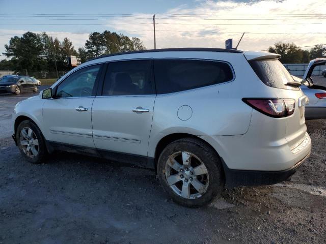 1GNKRJKD6FJ132047 - 2015 CHEVROLET TRAVERSE LTZ WHITE photo 2