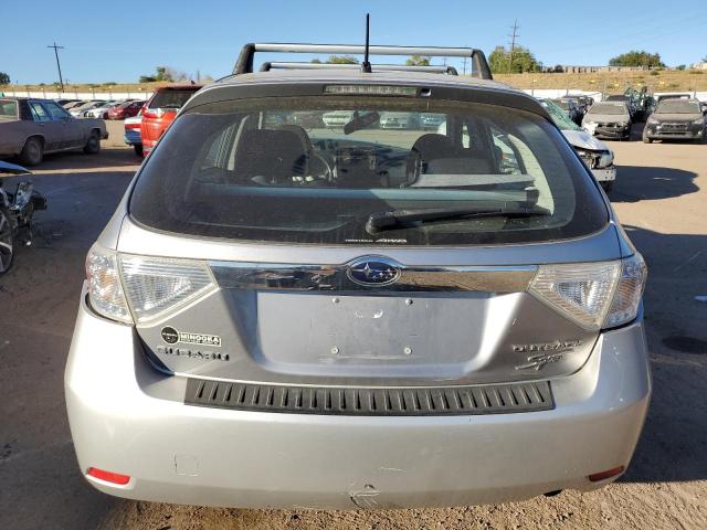 JF1GH63609H803082 - 2009 SUBARU IMPREZA OUTBACK SPORT GRAY photo 6