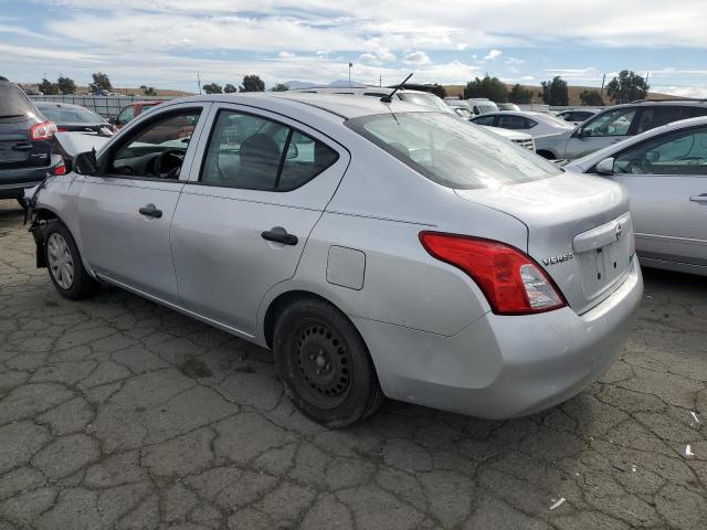 3N1CN7AP9CL808425 - 2012 NISSAN VERSA S SILVER photo 2