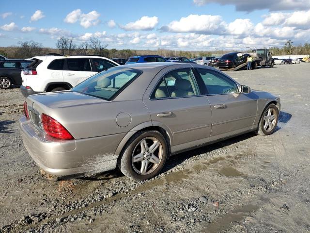 1LNHM87A8YY804253 - 2000 LINCOLN LS Qəhvəyi foto 3