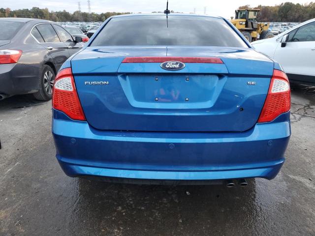 3FAHP0HA2CR195010 - 2012 FORD FUSION SE BLUE photo 6