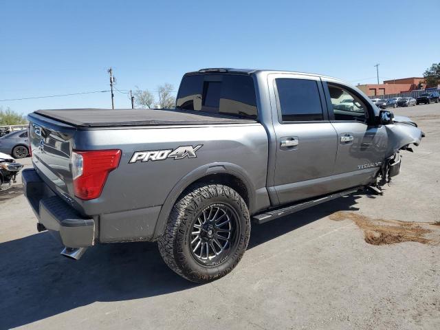 1N6AA1E54JN518027 - 2018 NISSAN TITAN SV GRAY photo 3