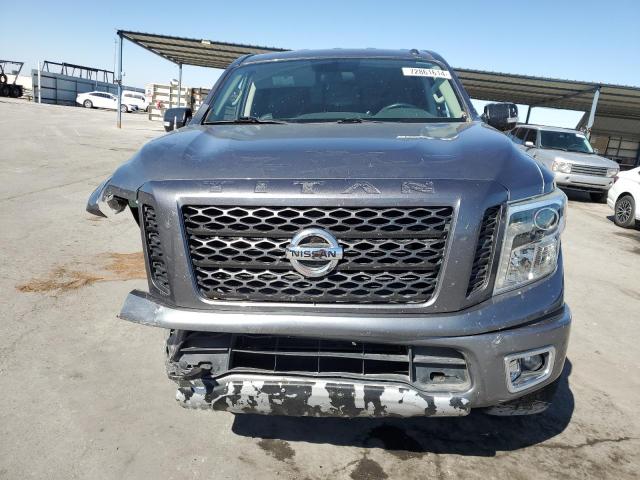 1N6AA1E54JN518027 - 2018 NISSAN TITAN SV GRAY photo 5