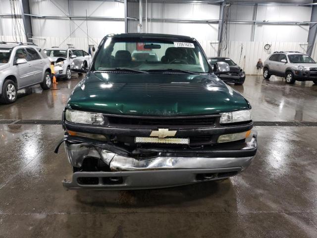 2GCEK19V511359953 - 2001 CHEVROLET SILVERADO K1500 GREEN photo 5