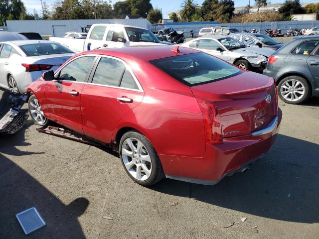 1G6AJ5SX4D0144362 - 2013 CADILLAC ATS PERFORMANCE RED photo 2