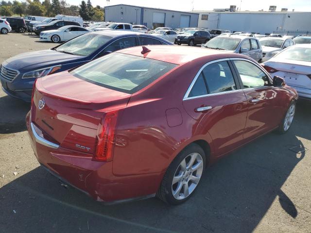 1G6AJ5SX4D0144362 - 2013 CADILLAC ATS PERFORMANCE RED photo 3