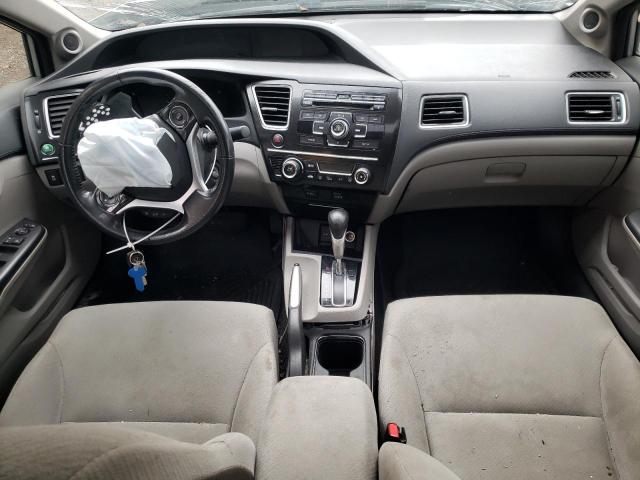 2HGFB2F53DH103208 - 2013 HONDA CIVIC LX SILVER photo 8