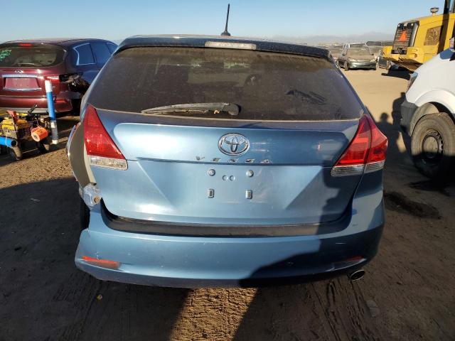 4T3ZK11A19U013637 - 2009 TOYOTA VENZA BLUE photo 6