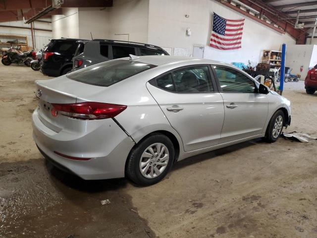 5NPD74LF2HH209050 - 2017 HYUNDAI ELANTRA SE SILVER photo 3