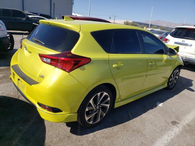 JTNKARJE7GJ506221 - 2016 TOYOTA SCION IM GREEN photo 3