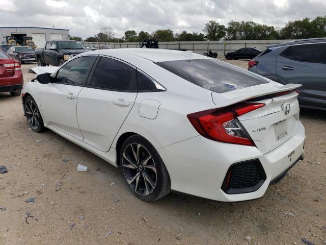 2HGFC1E57HH702093 - 2017 HONDA CIVIC SI WHITE photo 2