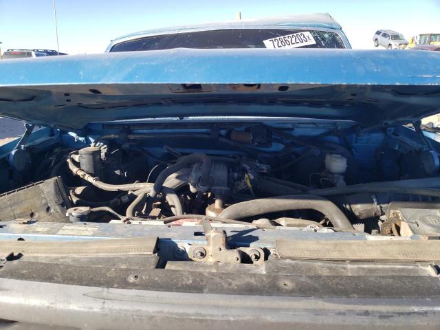 1FTEX15Y4PKA66359 - 1993 FORD F150 BLUE photo 11