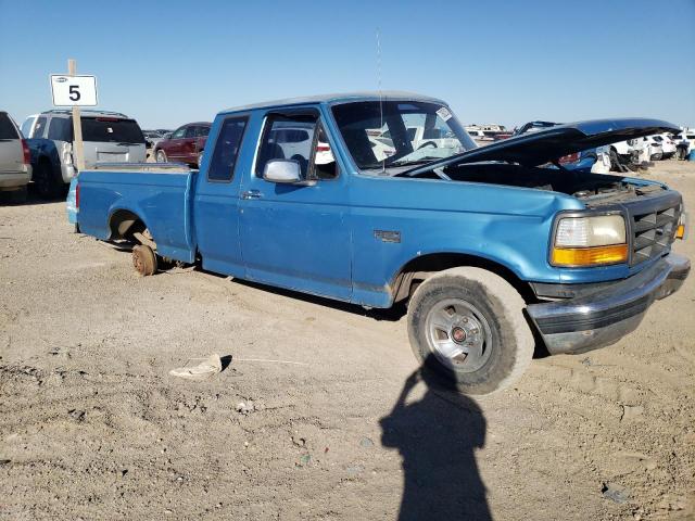 1FTEX15Y4PKA66359 - 1993 FORD F150 BLUE photo 4