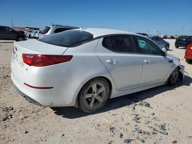 KNAGM4A74F5642090 - 2015 KIA OPTIMA LX WHITE photo 3