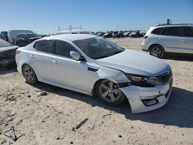 KNAGM4A74F5642090 - 2015 KIA OPTIMA LX WHITE photo 4