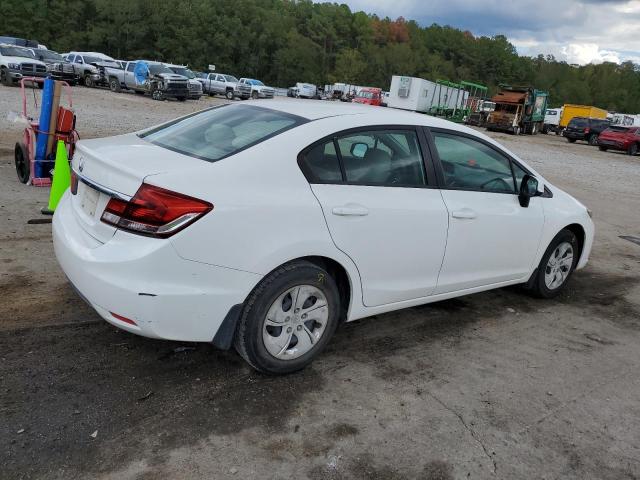 2HGFB2F53DH561587 - 2013 HONDA CIVIC LX WHITE photo 3