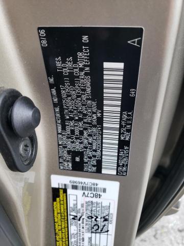 5TDBA22C66S072741 - 2006 TOYOTA SIENNA XLE TAN photo 13