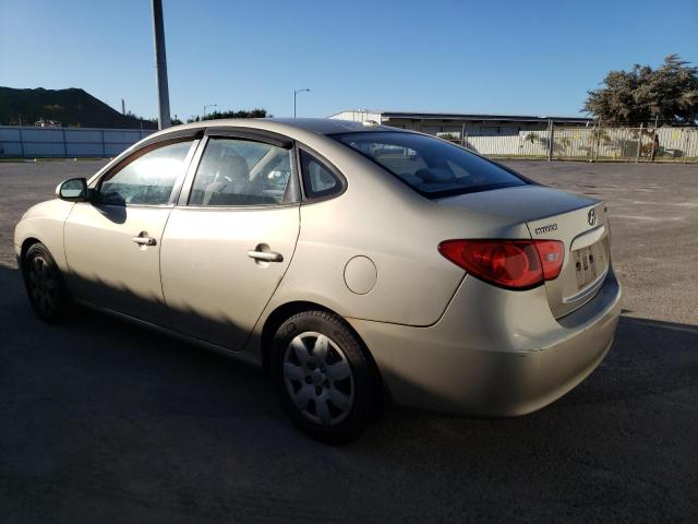 KMHDU46D18U312822 - 2008 HYUNDAI ELANTRA GLS TAN photo 2