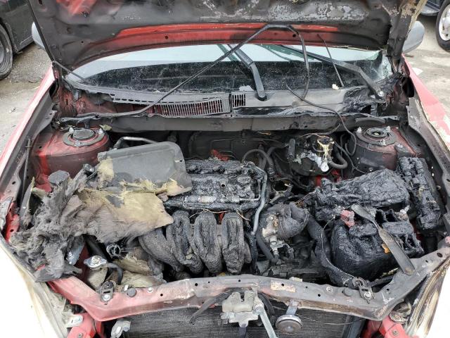 2T1KR32E97C685429 - 2007 TOYOTA COROLLA MA XR RED photo 11