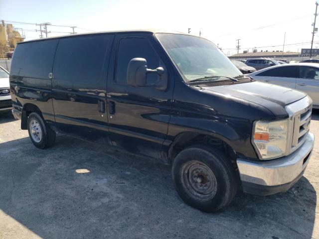 1FTNE1EW7DDA44800 - 2013 FORD ECONOLINE E150 VAN BLACK photo 4