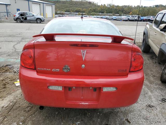 1G2AS18H197295312 - 2009 PONTIAC G5 RED photo 6