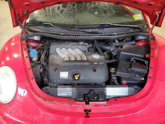 3VWBB61C4WM040244 - 1998 VOLKSWAGEN NEW BEETLE RED photo 11