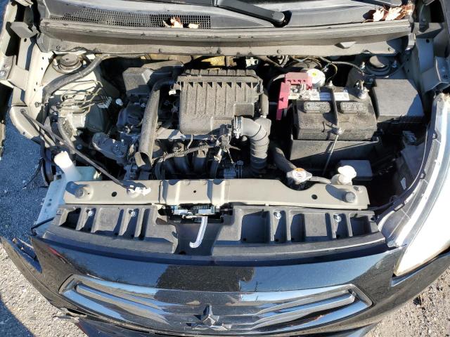 ML32F3FJ6HHF18593 - 2017 MITSUBISHI MIRAGE G4 ES შავი ფოტო 11