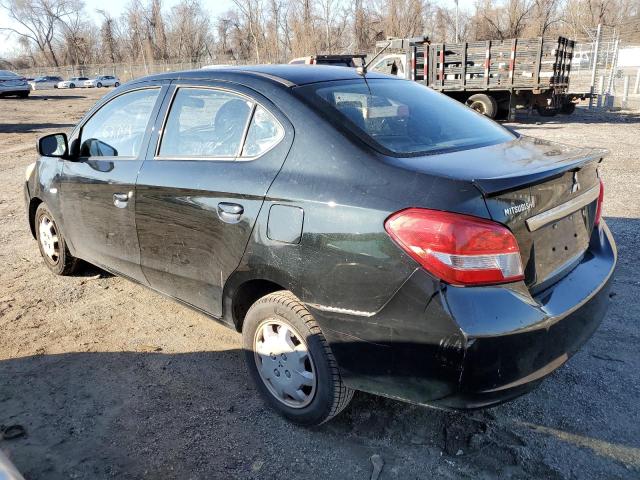 ML32F3FJ6HHF18593 - 2017 MITSUBISHI MIRAGE G4 ES შავი ფოტო 2