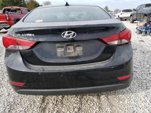 5NPDH4AE0GH736915 - 2016 HYUNDAI ELANTRA SE BLACK photo 6