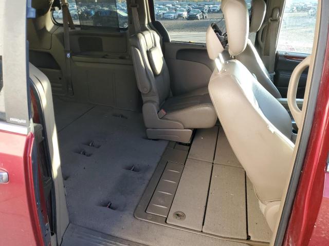 2C4RC1CG5CR133604 - 2012 CHRYSLER TOWN & COU TOURING L RED photo 10