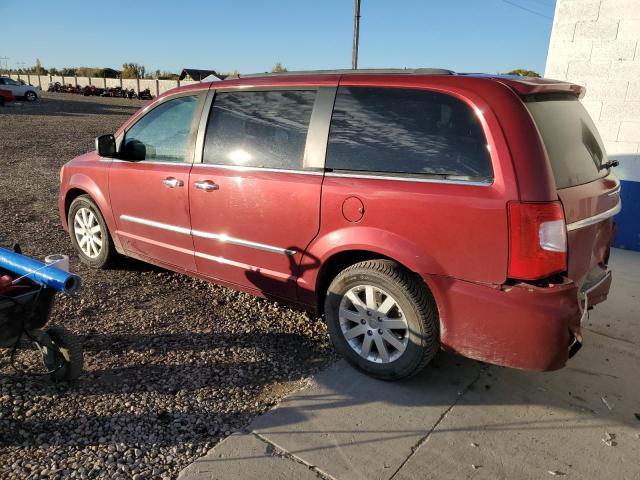 2C4RC1CG5CR133604 - 2012 CHRYSLER TOWN & COU TOURING L RED photo 2