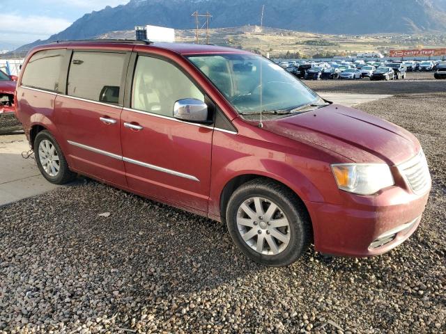 2C4RC1CG5CR133604 - 2012 CHRYSLER TOWN & COU TOURING L RED photo 4