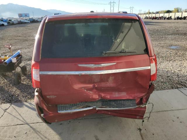 2C4RC1CG5CR133604 - 2012 CHRYSLER TOWN & COU TOURING L RED photo 6